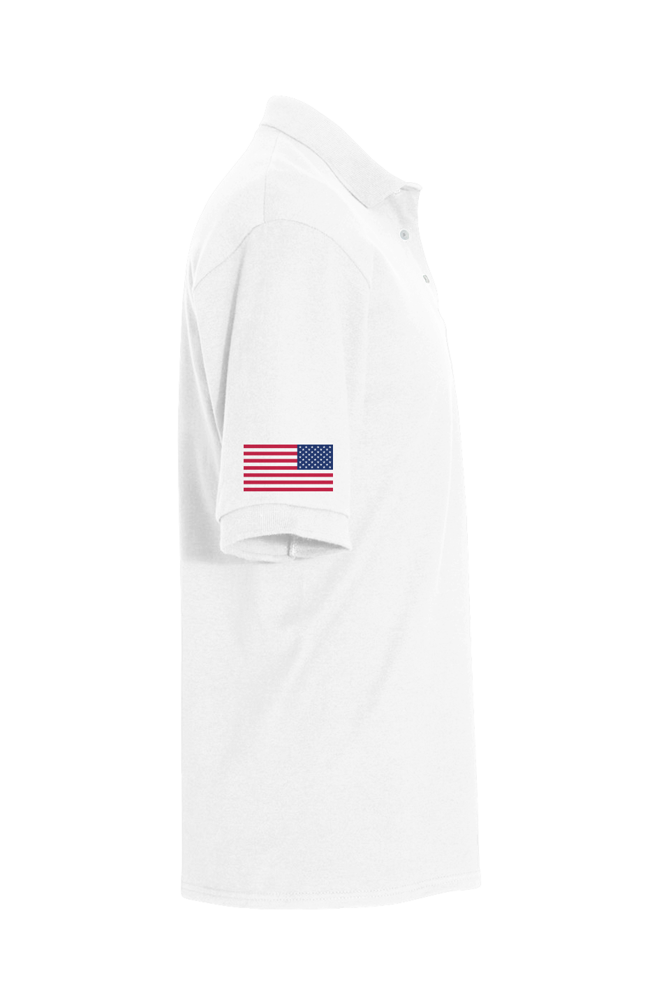 BP4A Men's Polo (White)