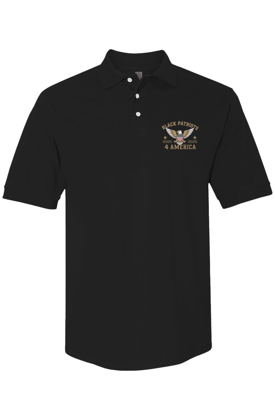 BP4A Men's Polo (Black)